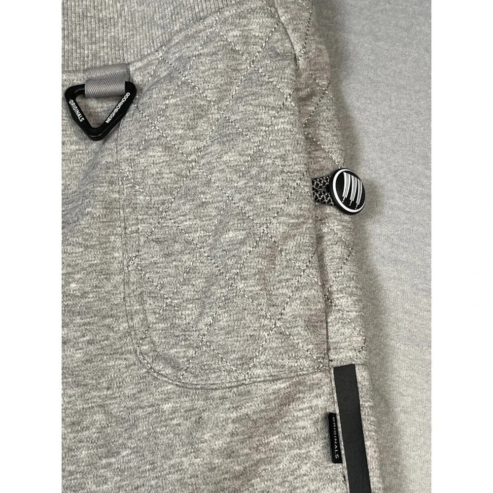 Adidas x Neighborhood Deadstock NH Riders Track Shorts Grey‎ Mens Size S CD7735